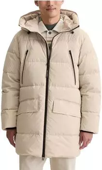 Marc O'Polo Puffer-Daunenjacke regular mit funktionalen Taschen (529096070154) grau