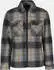 Lerros Karierte Outdoor-Hemdjacke in Woll-Optik Platinum Grey (25O7026_25802)