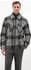Lerros Karierte Outdoor-Hemdjacke in Woll-Optik Platinum Grey (25O7026_25802)