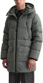 Marc O'Polo Puffer-Daunenjacke regular mit funktionalen Taschen (529096070154) dunkelgrün