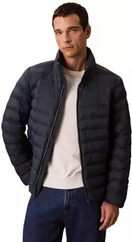 Calvin Klein Steppjacke Kapuze blau