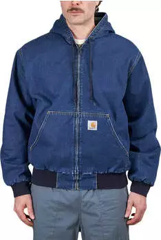 Carhartt Og Active Jacket Maitland Denim 13.5 Oz (I032232) blue stone washed