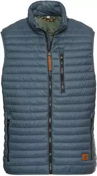 Camel Active Steppweste aus recyceltem Polyamid (460980-6E52) blau
