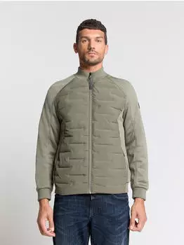 No Excess Jacket Short Fit Sealed Knitted Mix (38262807) grün/steel