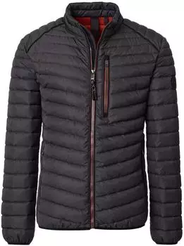 CASAMODA Softshelljacke mit Stehbundkragen Regular Fit (554474000) schwarz/anthrazit