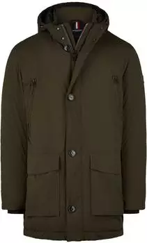 HECHTER PARIS Overshirt Regular Fit (705463) dunkelgrün