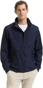 Tom Tailor Jacke Mit Abnehmbarer Kapuze (1048514) sky captain blau