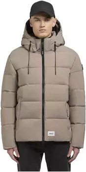 khujo Loga2-YM Steppjacke mit abnehmbarer Kapuze und Rucksacktr&auml;gern (50792762) beige