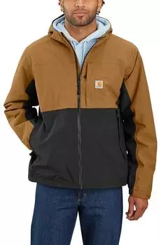 Carhartt Storm Defender Jacke, loose fit, lightweight, packable carhartt brown/black