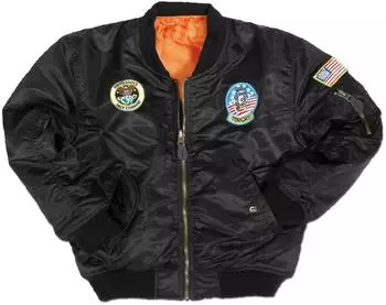 Mil Tec MA1 Flieger Textiljacke (12003502) schwarz