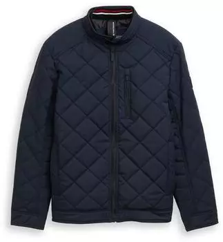 Tom Tailor Bikerjacke (TOTd6sx001000003) dunkelblau