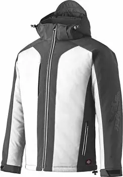 Dickies Flex Duck Baumwollmischung Hemd-Jacke weiß/grau