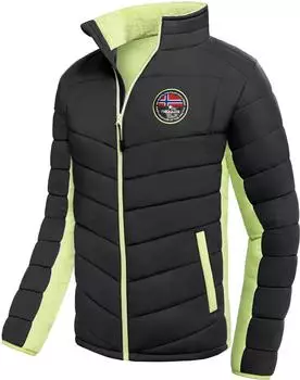 Nebulus GENIUS Outdoor Jacke schwarz-lime