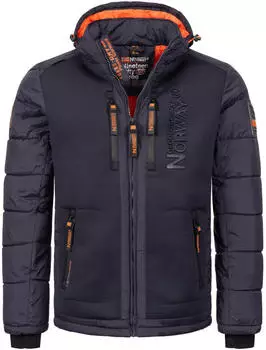 Geographical Norway Beachwood Steppjacke nachtblau
