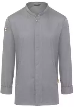 Karlowsky Fashion Green-Generation Kochjacke feuchtigkeitsregulierend (JM 35) platinum grey