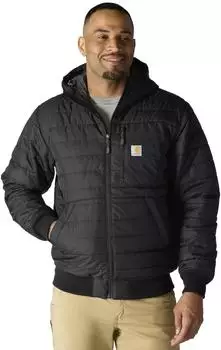 Carhartt Storm Defender Jacke, lockere Passform, leicht, verstaubar (106543) schwarz
