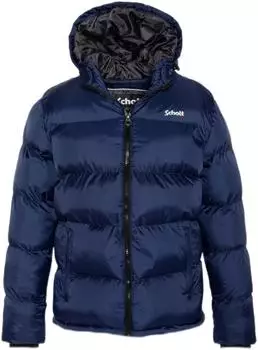 Schott N.Y.C. IDAHO2 Daunenjacke mit Kapuze königsblau/royal blue