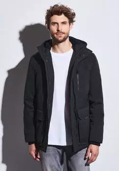 Street One Cargo-Jacke mit Brusttasche (D20208916549L) schwarz