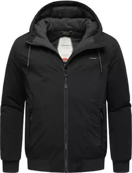 Ragwear Maddy Winterjacke mit verstellbarer Kapuze (Maddy-02) schwarz