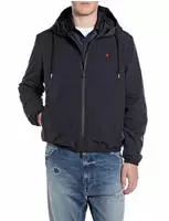 Cardigan REPLAY "Replay M8338A Jackets/Outerwear", Herren, Gr. S, schwarz...
