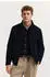 Bugatti Natural Oxford Wasserabweisende Kurze Jacke mit Cord-Details (39759937) marine