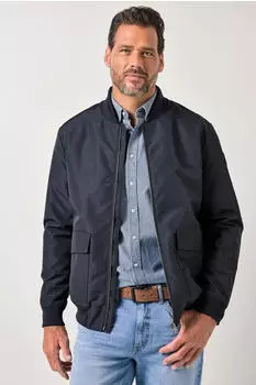 JP 1880 Blouson mit Collegekragen navy