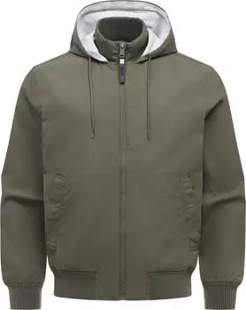 Ragwear Crusien YOUMODO Leichte Jacke mit elastischen B&uuml;ndchen (90840189) gr&uuml;n