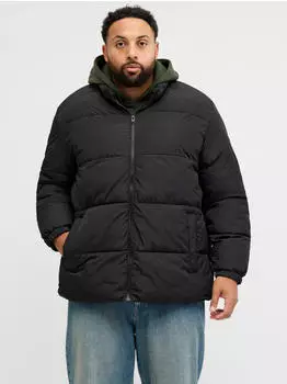 Jack & Jones JJPMAZE Steppjacke mit Kragen (28343332) schwarz