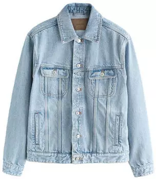 Next Fashion Jeansjacke mit Wascheffekt, Regular Fit (W6353202) bleach wash