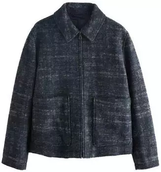 Next Fashion Hemdjacke im Denim-Look (AP050105) nachtblau