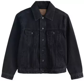 Next Fashion Hemdjacke im Denim-Look (W6353108) schwarz