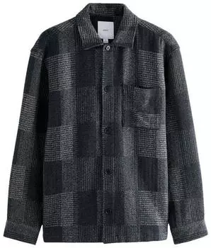 Next Fashion Hemdjacke im Denim-Look (F4649705) grau