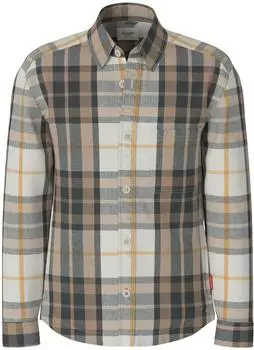 Joop! Hadi Regular Fit Langarmhemd mit Karomuster (30103720) weiß