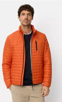 Camel Active 430994 Blouson &Uuml;bergangsjacke mit Stehkragen dunkel ziegelrot