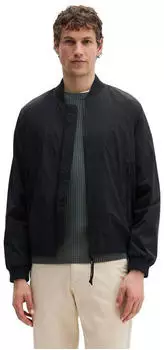 Marc O'Polo Outdoor-Jacke aus Bio-Baumwoll-Twill nachtblau