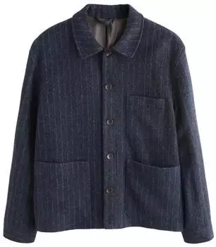 Next Fashion British Moons Übergangsjacke navy/weiß