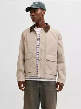 Jack & Jones JJICHASE JJOVERSHIRT AKM 903 NOOS (12291660) braun/cappuccino