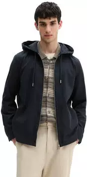 Marc O'Polo Kurzjacke aus weichem Lyocell und Bio-Baumwolle (14673627) dark navy