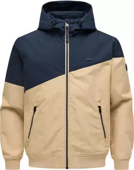 Ragwear Wings Leichte &Uuml;bergangsjacke mit Kapuze navy