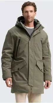 Tom Tailor TT.PRO.TECH Parka mit Abnehmbarer Kapuze (1046991) gr&uuml;n