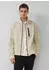 s.Oliver Outdoor Jacke Sportiver Blouson mit Stehkragen und Rippbündchen (2173903) beige/grau/schwarz