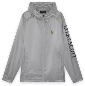 Lyle & Scott Trainingsjacke mit Kapuze und Stehkragen, Regular Fit (JK2485SPCFL) ultimate grey