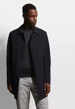 Bugatti Short coat with stretch function (535400-59030) marine