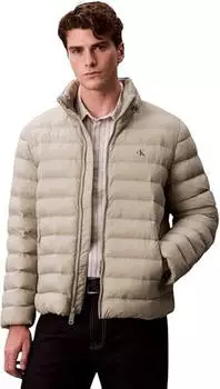 Calvin Klein Nylon Hooded Puffer (LV04RC511G) forest fog