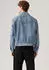 Levi's Western Trucker T3 Jeansjacke mit Waschungseffekt, Lockere Passform (3O00000) blue denim