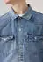Levi's Western Trucker T3 Jeansjacke mit Waschungseffekt, Lockere Passform (3O00000) blue denim