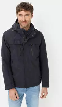 Camel Active teXXXactive Blouson mit abnehmbarer Kapuze (430614-7N07) dunkelblau