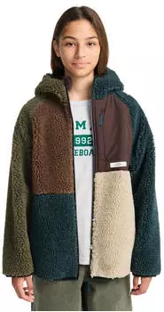 Element Wolfe Sherpa Wendbarer Kapuzenpulli Relaxed Fit (ELBJK00138) multicolor/schwarz