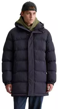 Marc O'Polo Lange Daunenjacke Regular (5000008998) dunkelblau