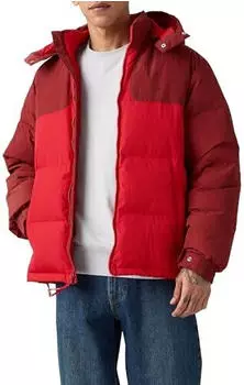 Levi's Rockridge Short Down Jacket (A8557) russet brown